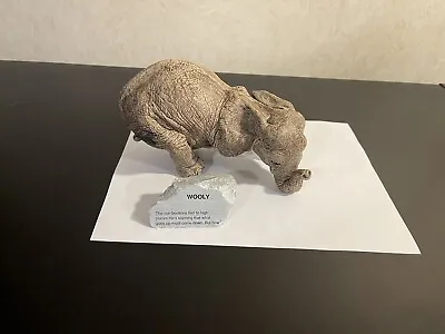 The Herd By Marty Sculpture  Wooly  Elephant Figurine #3102 Very Nice • $10