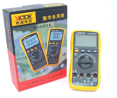 Victor VC97 3 3/4 Auto Range Digital Multimeter Brand New • $46.81