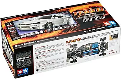 Tamiya 1/10 RC Car No.605 NISMO R34 GT-R Z-Tune TT-02D Chassis Drift Spec F/S • $306.56