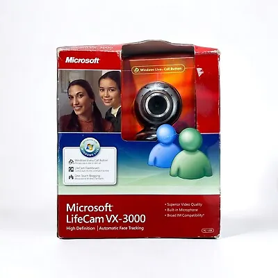 Microsoft LifeCam VX-3000 Web Cam - OPEN BOX - NEW • $12.99