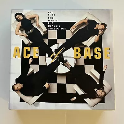 All That She Wants: The Classic Collection By Ace Of Base (CD Boxset 2020) • £0.99