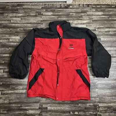 Vintage Dodge Charger Jacket Red Black XL VTG 90s Unisex Cars Racing • $49.99