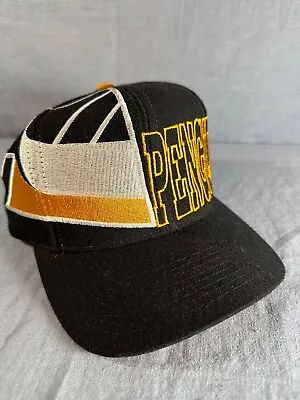 Pittsburgh Penguins NHL The Game Snapback Hat Rare Never Worn Vintage • $75