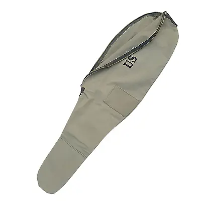 Army WWII U.S M1 Carbine 1943 Canvas Carry Case - OD Green Color • $29.93