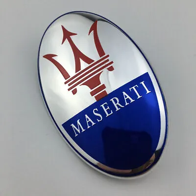 Car Front Hood Emblem Badge For Maserati Quattroporte Levante Ghibli GranTurismo • $16.99