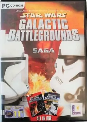 £15.99 • Buy Star Wars Galactic Battleground Saga For Windows PC CD/DVD - UK - FAST DISPATCH