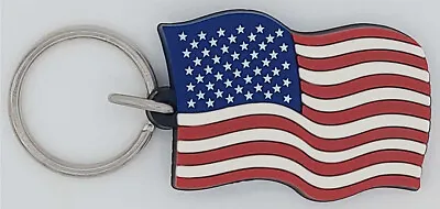 American USA Flexible Flag Key Chain - FREE SHIPPING FROM U.S. • $4.50