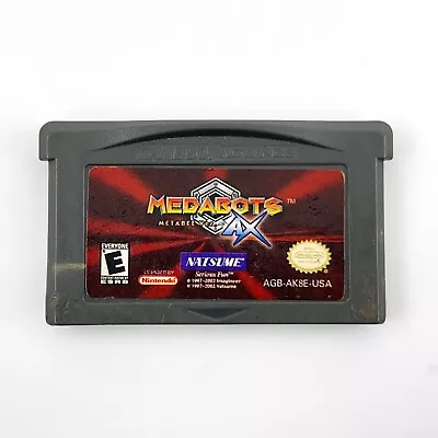 Medabots AX: Metabee Ver. (Nintendo Game Boy Advance 2002) - Tested - Authentic • $14.99
