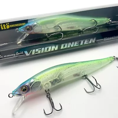 Megabass Vision Oneten 110 Jerkbait: GLXS Spring Reaction • $24.95