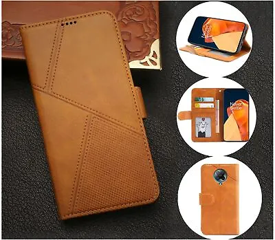 $6.95 • Buy Xiaomi Poco F2 Pro Pu Leather Wallet Case Embossed Dot Pattern