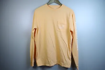 Vineyard Vines Shirt Adult Small Orange Long Sleeve Pullover Pocket Whale Mens • $16.77