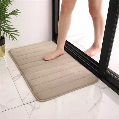 Highly Absorbent Non-Slip Memory Foam Bath Mat For Bathroom • $11.89