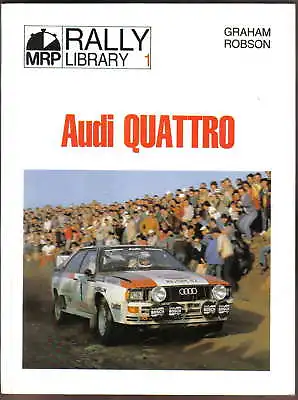Audi Quattro Rally Library No. 1 Road & Rally Cars + Mikkola Blomqvist 1980-83 • £9.50