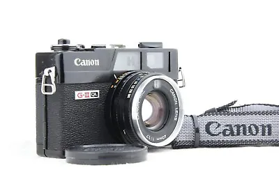 [ NEAR MINT  Meter Works ] CANON Canonet QL17 GIII G3 Black Rangefinder Camera • $439.20