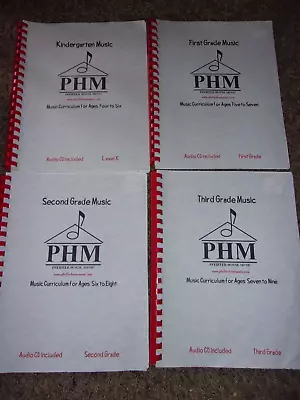 Pfeiffer House Music Curriculum For Homeschool Kinder 1st 2nd 3rd Books And CDs • $39