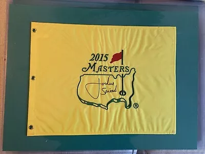 Jordan Spieth Signed 2013 Masters Pin Flag Augusta National • $1150