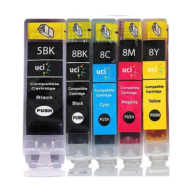 £11.31 • Buy Lot Ink Cartridges For Canon PGI-1500XL PGI-2500XL PGI-570XL PGI5 CL8
