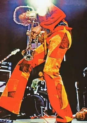 Miles Davis - Full Colour Stage Shot - Full Size Magazine Advert • £5.99