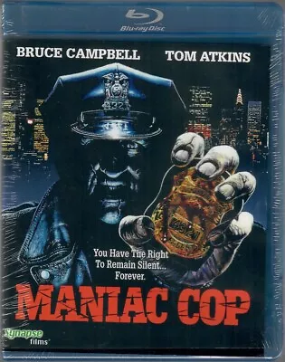 Maniac Cop (Blu-ray 2011 Synapse Films) BRAND NEW And FACTORY SEALED! • $17