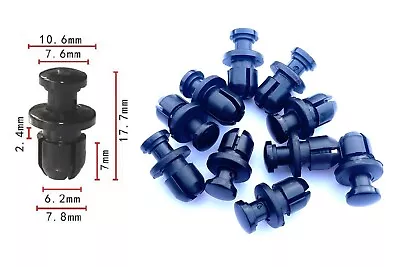 10x Honda 8mm Bodywork Fairing Clips Plastic Clip Screw Rivets 90657-SB0-003 • £5.99