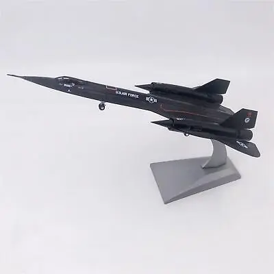 £29.36 • Buy 1:144 Blackbird SR-71A Fighter Plane Air Force For Room Shelf Decoration
