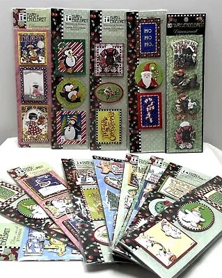 Mary Engelbreit CHRISTMAS Holiday Crafting 3D Stickers Lot Of 14 • $59.97