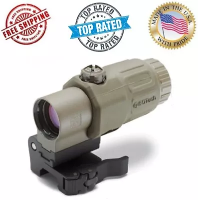 -- NEW -- EOTech L3 G33 G33.STS Switch To Side 3X Magnifier With QD Mount TAN • $559