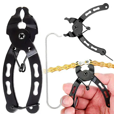 Bicycle Chain Master Link Pliers Quick Magic Link Remove Road MTB Fix Bike Tool • £2.98