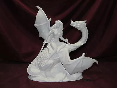 Ceramic Bisque Zorene The Dragon Master U-Paint  Ready To Paint Unpainted  • $39.99