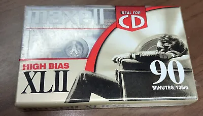 MAXELL XL II HIGH BIAS 90 Minute Type II Audio Cassette Tape New & Sealed • $8.99