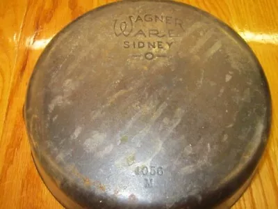 Early Stylized Logo Wagner 9 Inch Iron Skillet • $20