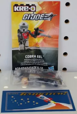 Cobra Eel - KRE-O Series 2 Minifigure GI Joe Cobra Kreo NEW Sealed • $15