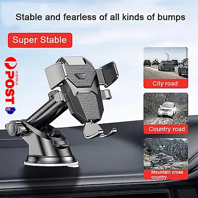 Car Mobile Phone Holder Gravity Dashboard Suction Mount Stand For Universal S • $11.99