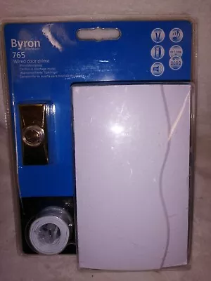 Wired Door Bell Chime Kit Byron 765 Traditional Battery Powered Door Chime • £18.95