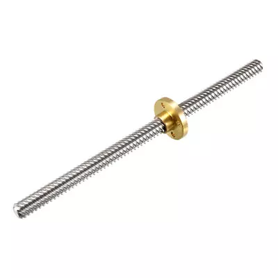 150mm T8 Lead Screw Rod With Copper Nut (Acme Thread) For 3D Printer Z Axis • £7.61