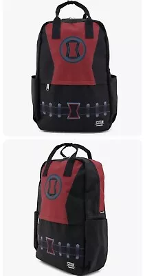 Loungefly X Marvel Black Widow Nylon Cosplay Backpack Disney • £26.06