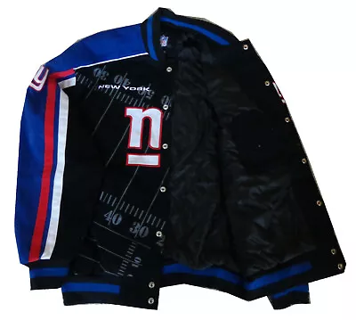 G-111 Men's NFL NY Giants  F &10 Jacket Large • $139.95