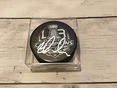 Jarret Stoll Signed 2014 Stanley Cup LA Los Angeles Kings Hockey Puck D • $34.99