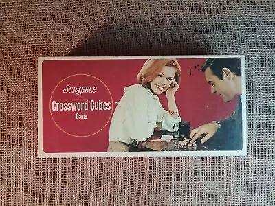 Vintage Scrabble Crossword Cubes Game 1968 Complete • $12.99