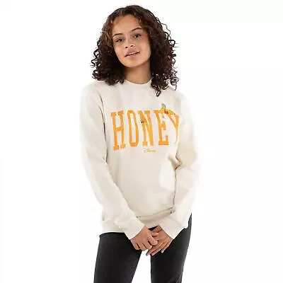 Disney Womens Sweatshirt Winnie The Pooh Honey S-XL Official • £14.99