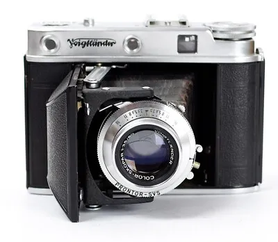 Voigtlander Perkeo IIIE Color Skopar 3.5/80mm Rangefinder 6x6 Camera No.338041•• • $499