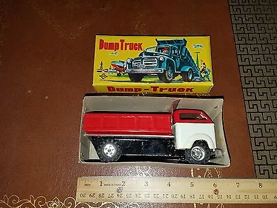 Vintage Daiya Friction Powered Dump Truck Made In Japan In Original Box • $125
