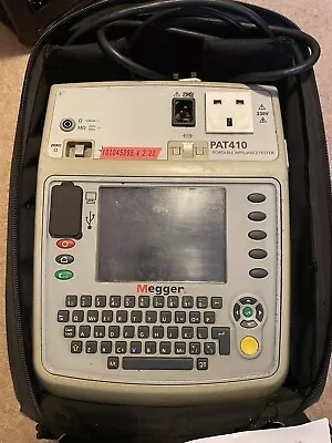 £65 • Buy Megger PAT410 Portable Appliance Tester PAT - Faulty Does Not Work.