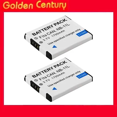 2x Battery Gpo For Canon Powershot A2300 A2400 IS A2500 A2550 A2600 • $18.95