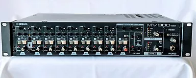 Yamaha: MV800 8 Channel 19  Rack Mixer  Pre-Owned Working Great • $195