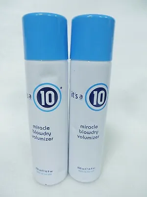 IT'S A 10 MIRACLE BLOWDRY VOLUMIZER 6 OZ (Lot Of 2) Scuffed! • $28.80