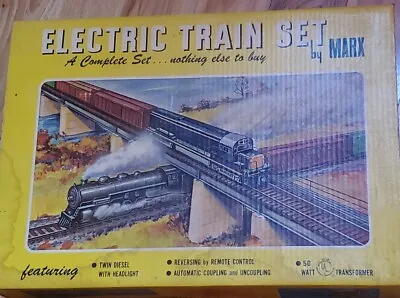 Marx  Vintage O Gauge  Santa Fe Electric Train Set  Model #41821 • $229.90