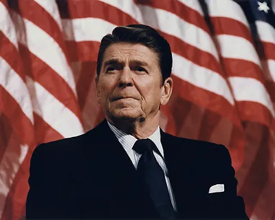 $5.49 • Buy 40th US President RONALD REAGAN Glossy 8x10 Photo Political Historical Poster