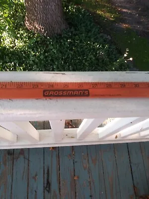Vintage GROSSMAN'S Orange  36 Yard Stick Advertising Yardstick • $10