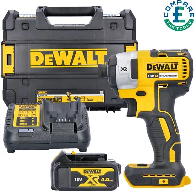 £139.89 • Buy DeWalt DCF887M1 18V XR Brushless Impact Driver With 1 X 4.0Ah Battery, Charger